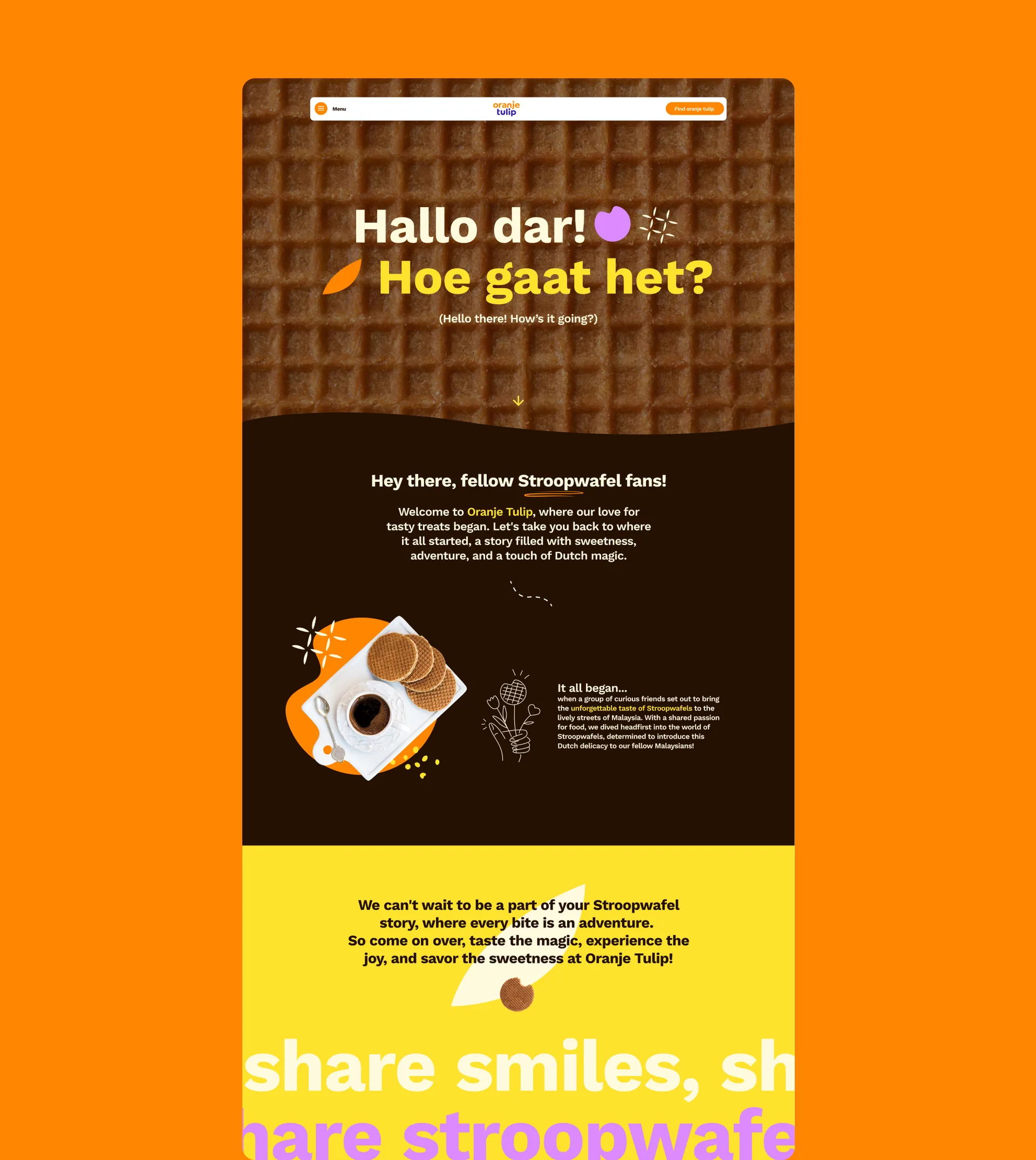Oranje Tulip — 6